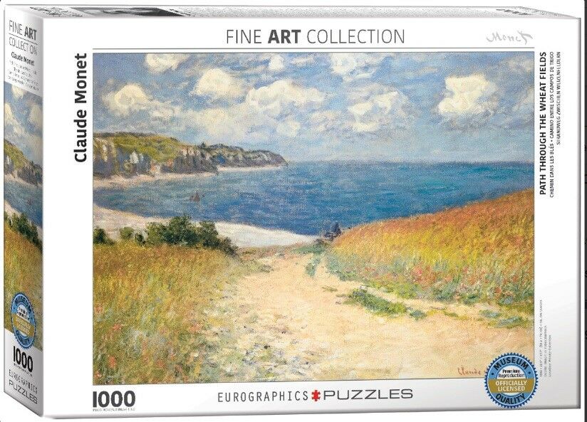 Eurographics jigsaw puzzle 1000 Path through the weath fields