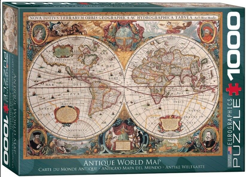 Eurographics jigsaw puzzle 1000 Antique Map