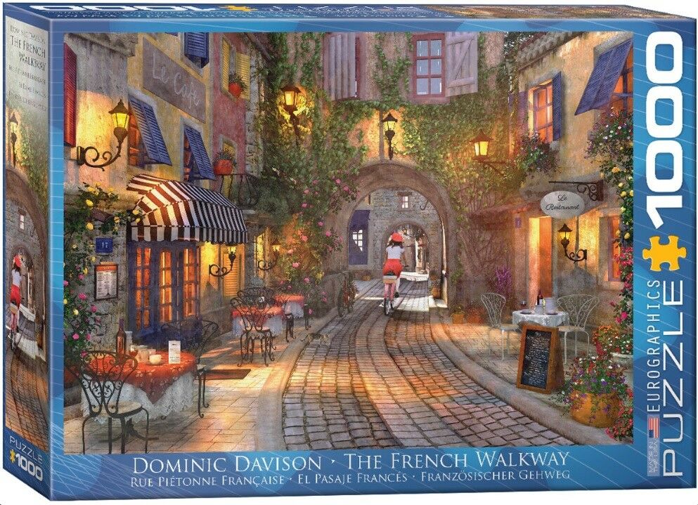 Eurographics jigsaw puzzle 1000 the french walkway