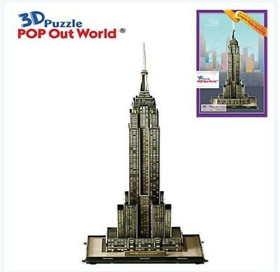 3D puzzle Pop Up World Empire State Building Education special present DIY
