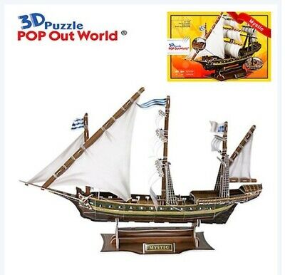 3D puzzle Pop Up World Mystic - France sailing ship - Education special present