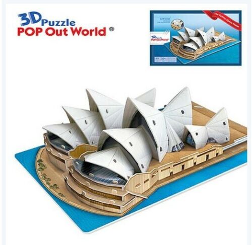 3D puzzle Pop Up World Sydney Opera House - Education present DIY