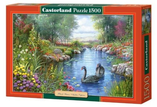 Castorland jigsaw puzzle 1500 Black Swans