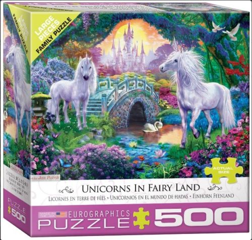 Eurographics jigsaw puzzle 500 pc unicorn fantasy