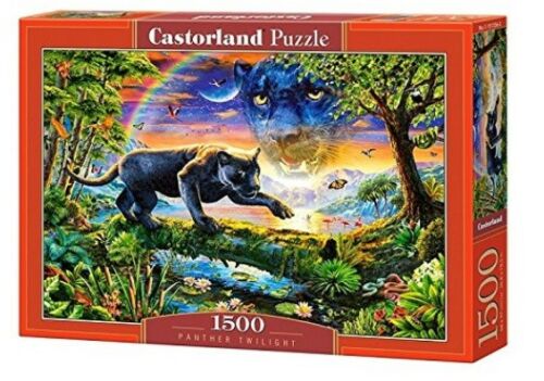 Castorland jigsaw puzzle 1500 Panther Twilight